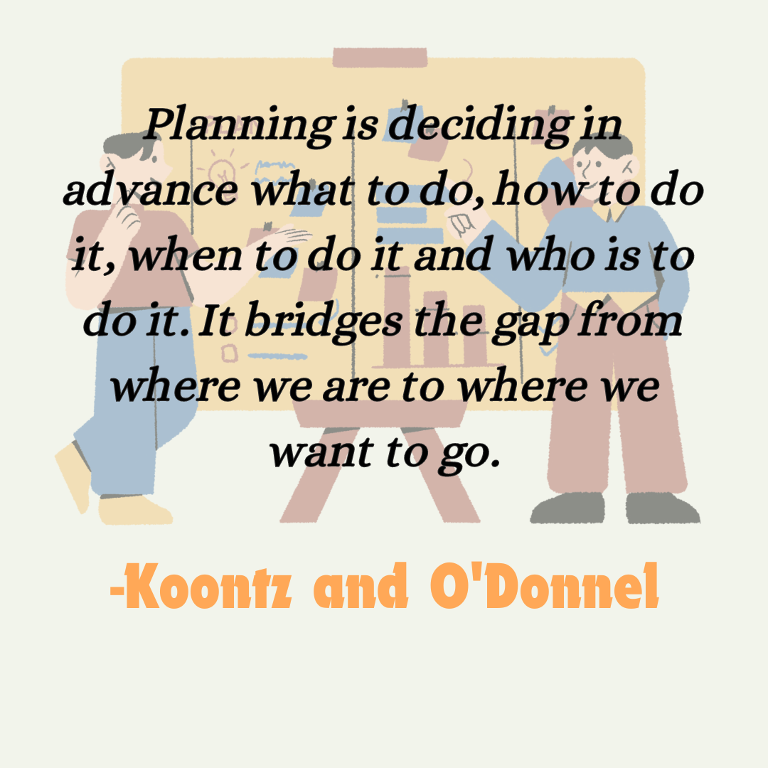 Definition of planning